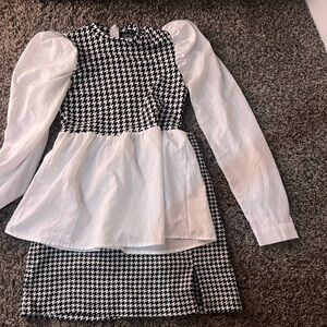 Top & Mini Skirt set